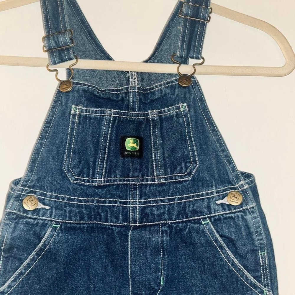 John deer 4T denim overalls‎ unisex EUC farm outdoors tractor
